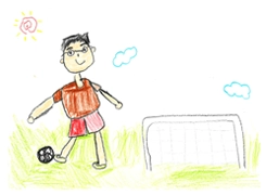 한유준 어린이가 그린 그림